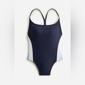 J. Crew Women’s Active ColorBlock One Piece 50 UPF Sun Protection Size 22